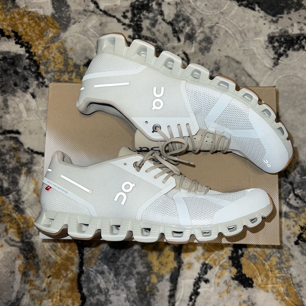 on cloud running shoes!